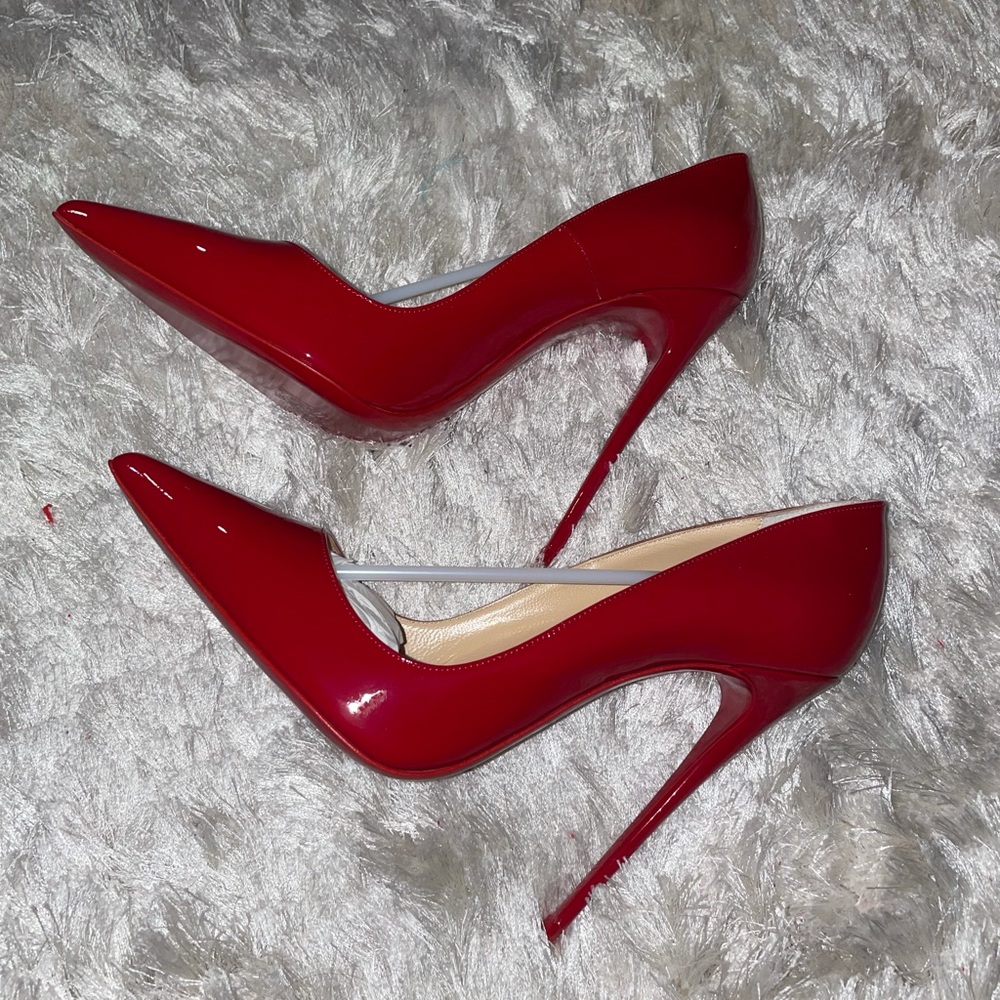 Brand New Christian Louboutin So Kate Red 120mm